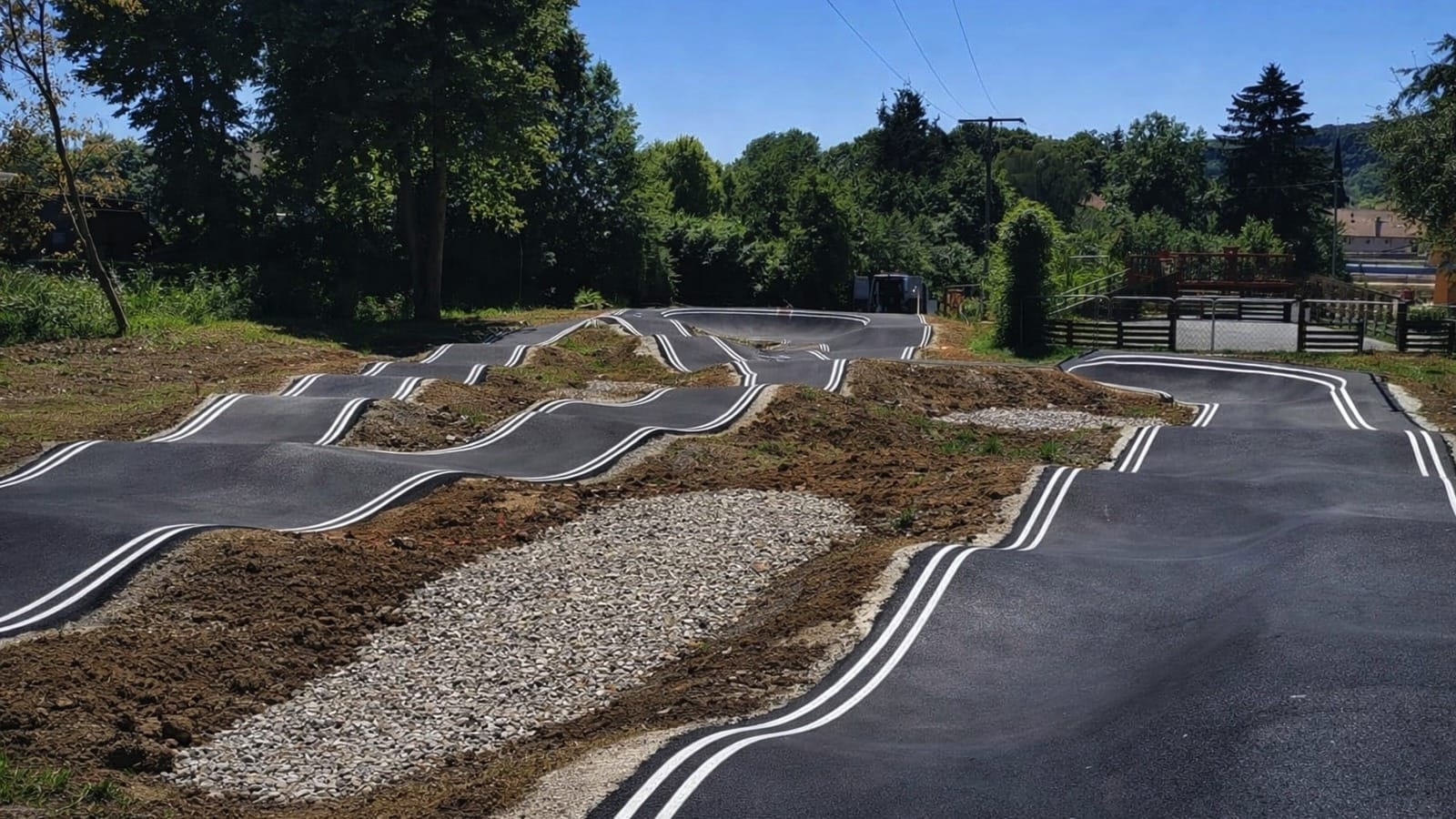 ligne pumptrack Ancy-Dornot bosses enrobé Moselle