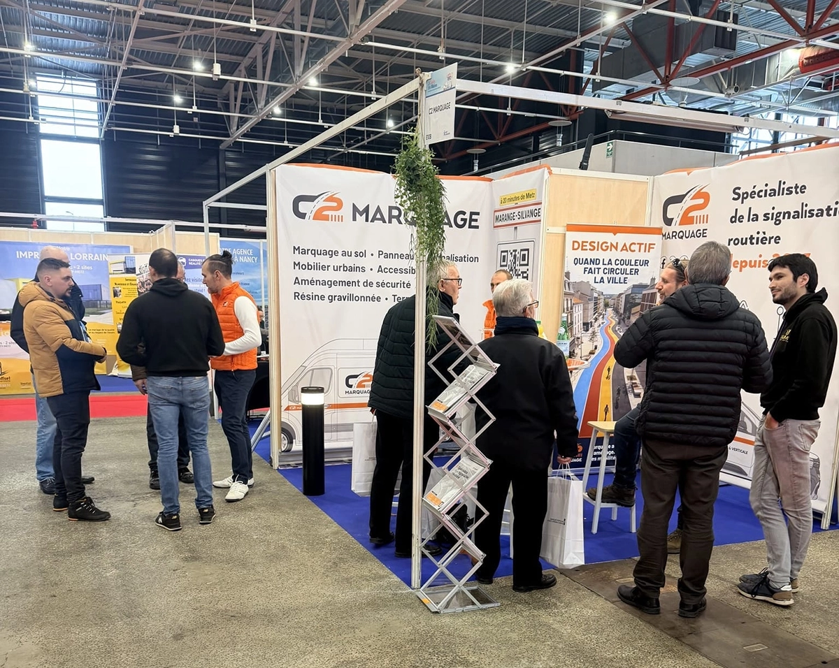Présence de C2 Marquage au Salon URBEST 2026