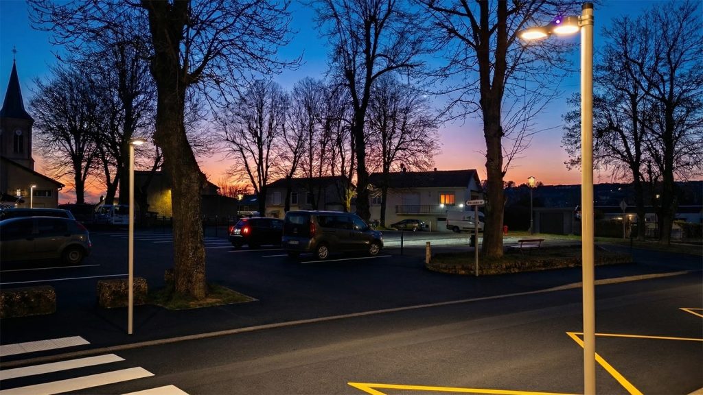 Détection piéton éclairage passage piéton solaire Lumy Guardian