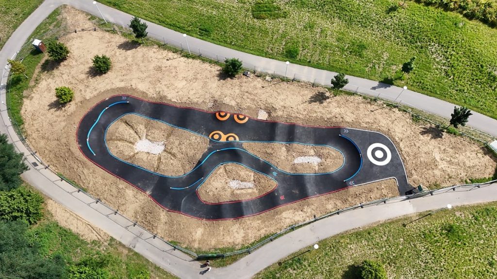 pumptrack Junglinster Luxembourg piste velo