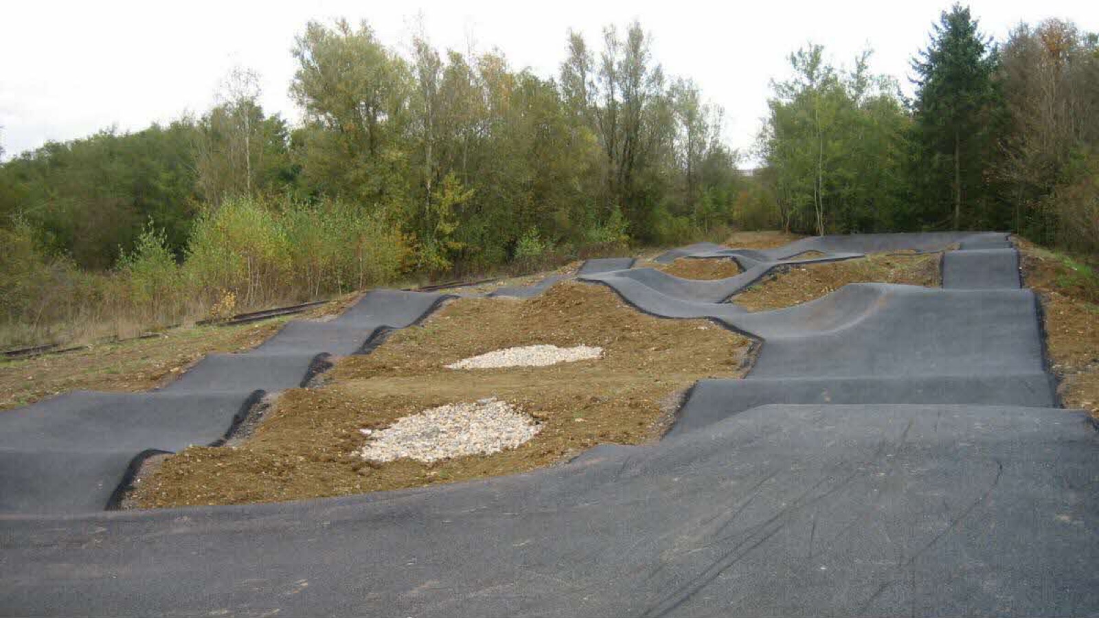 Pumptrack de Boulange (57) - Réalisation C2 MARQUAGE
