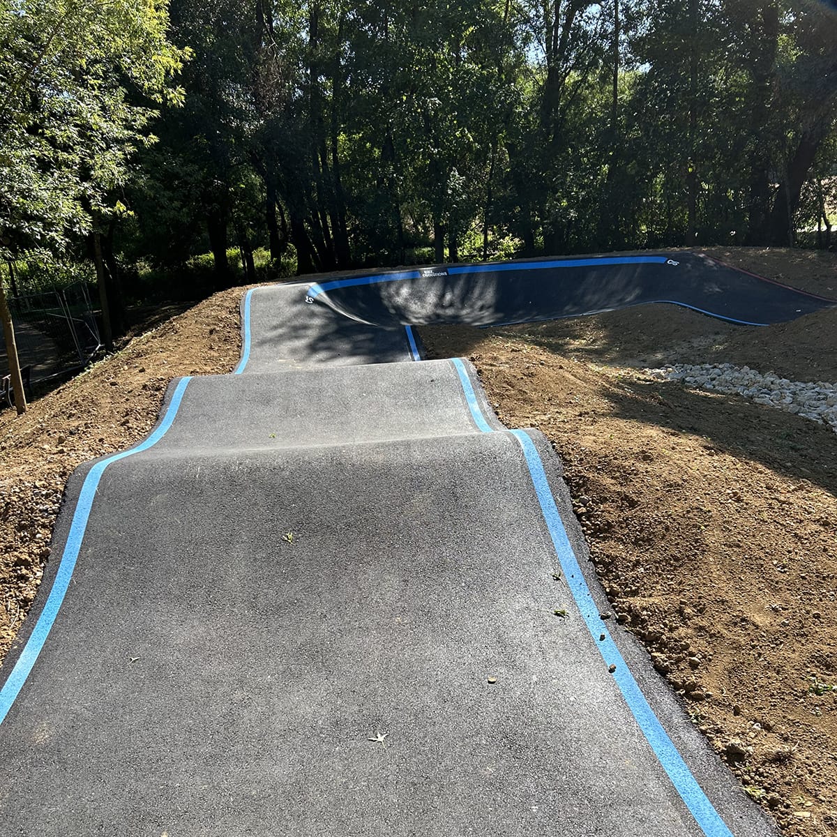 Pumptrack de Terville (57) - Réalisation C2 MARQUAGE
